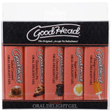 GoodHead Oral Delight Gel - Desserts - Flavoured Oral Gels - Set of 5 x 30ml Bottles