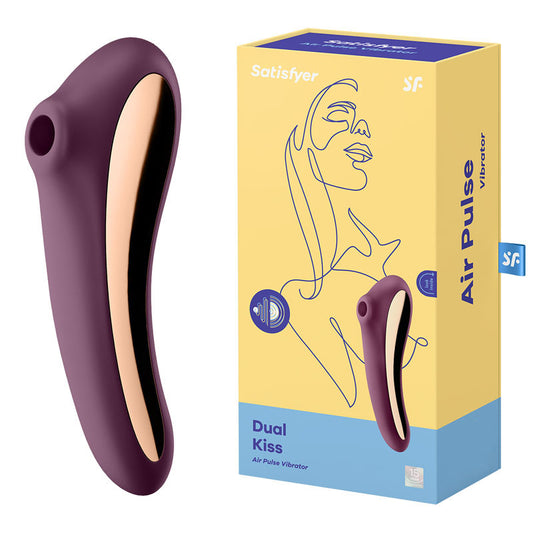 Satisfyer Dual Kiss - Touch-Free USB-Rechargeable Clitoral Stimulator
