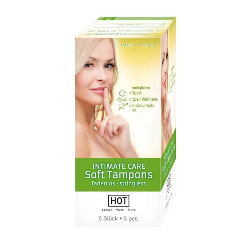HOT INTIMATE Care Soft Tampons - 5 Pack