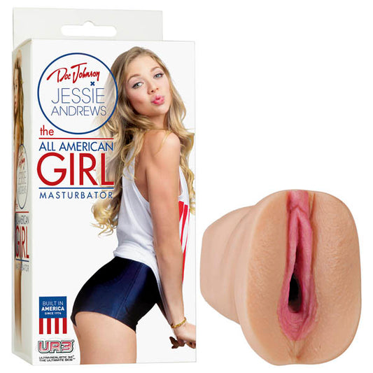 Jesse Andrews - The All-American Girl Masturbator - Flesh Vagina Stroker