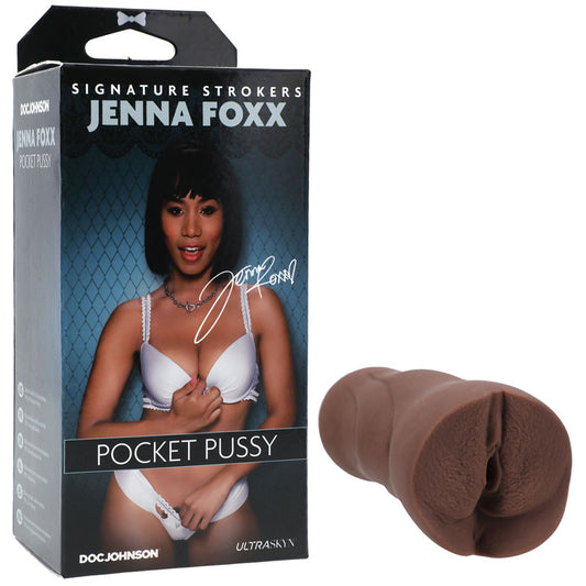 Jenna Foxx UltraSkyn Pocket Pussy - Brown Vagina Stroker