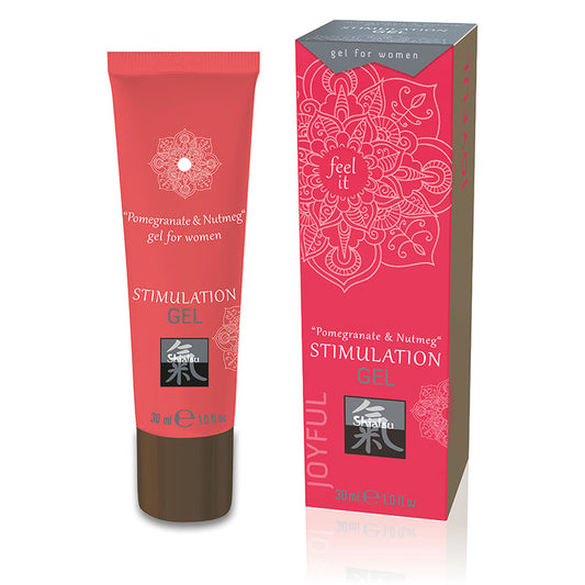 SHIATSU Stimulation Gel - Pomegranate & Nutmeg Gel for Women - 30 ml