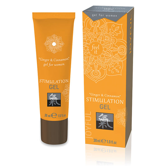 SHIATSU Stimulation Gel - Ginger & Cinnamon Gel for Women - 30 ml