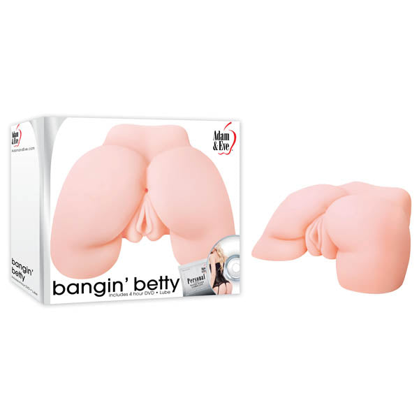 Adam & Eve Bangin' Betty - Flesh Doggy-Style Masturbator with Bonus DVD