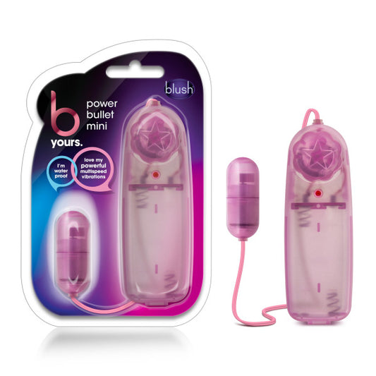 B Yours Power Bullet Mini - Pink 4 cm (1.5'') Vibrating Mini Bullet