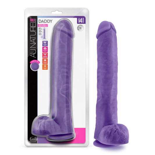 Au Naturel Bold Daddy - Purple - Purple 35.5 cm (14'') Dong