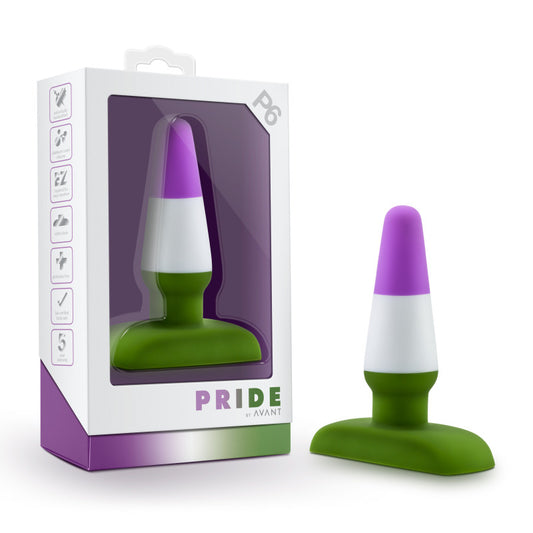 Avant Pride P6 - Beyond - Coloured 10.8 cm Butt Plug
