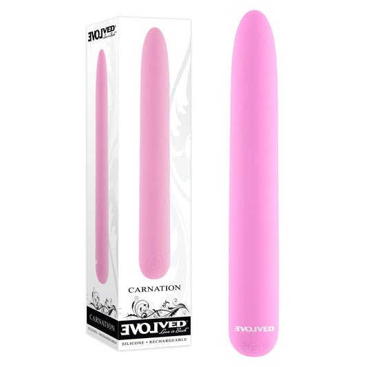 Evolved CARNATION - Pink 18.8 cm USB Rechargeable Vibrator