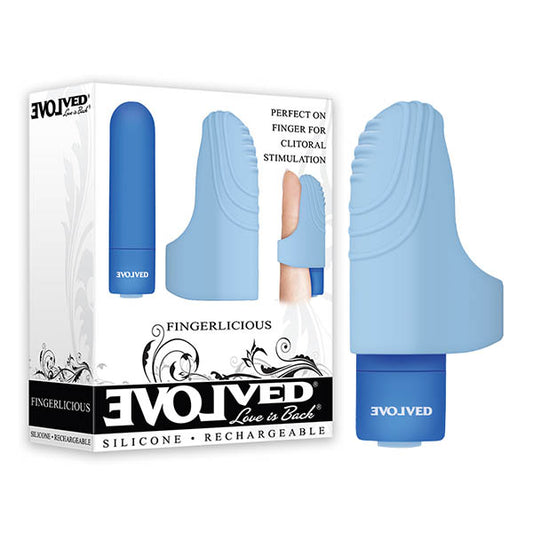 Evolved Fingerlicious - Blue USB Rechargeable Finger Stimulator