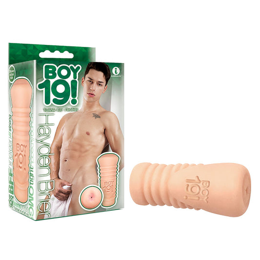 Boy 19! Hayden Brier - Flesh Male Ass Teen Twink Stroker