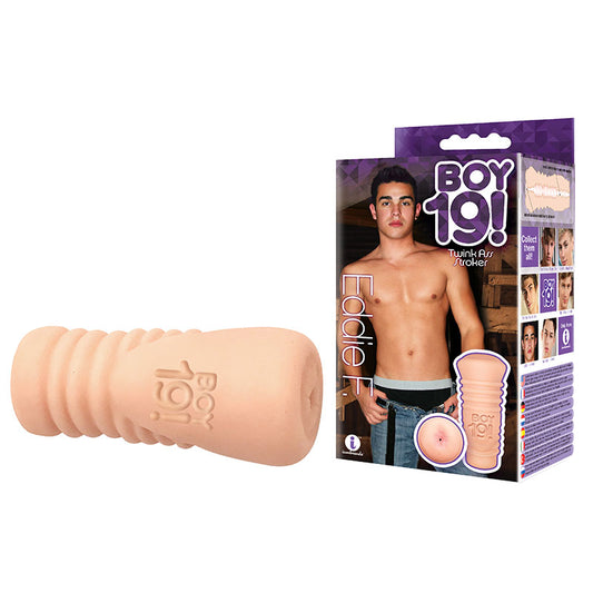 Boy 19! Eddie F. - Flesh Male Ass Teen Twink Stroker