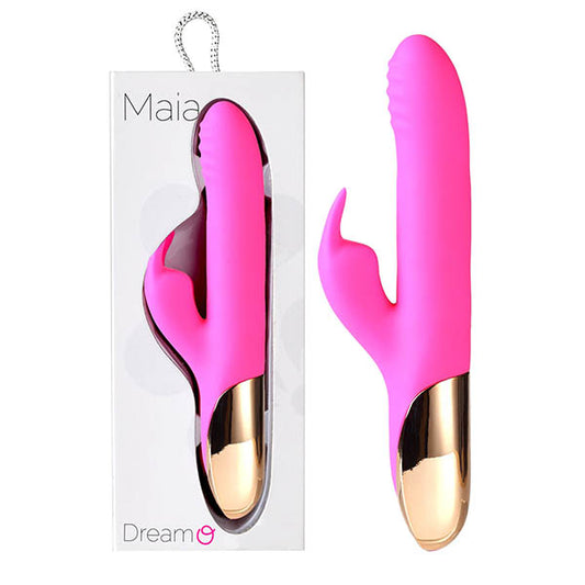 Maia Dream - Pink 21.6 cm USB Rechargeable Rabbit Vibrator