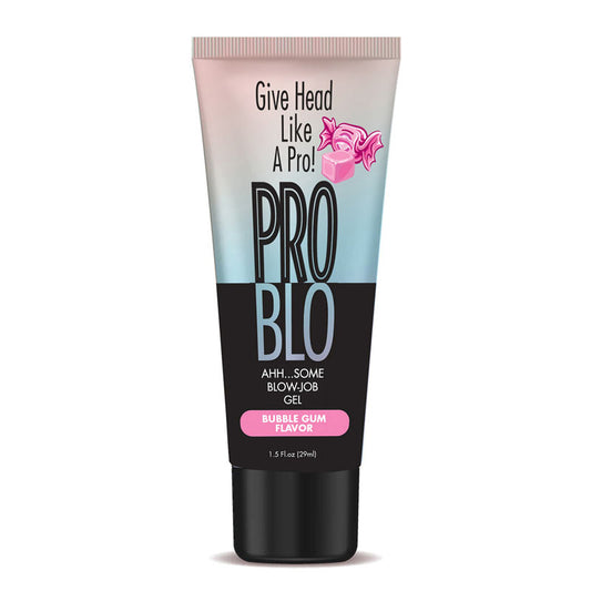 ProBlo Oral Pleasure Gel - Bubblegum Flavoured Blowjob Gel - 29 ml Tube