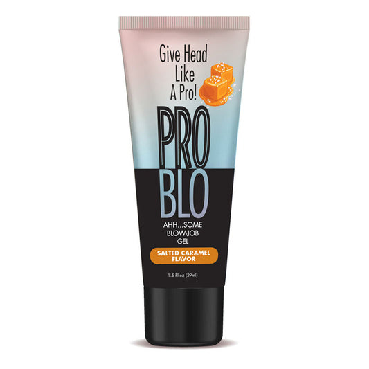 ProBlo Oral Pleasure Gel - Salted Caramel Flavoured Blowjob Gel - 29 ml Tube