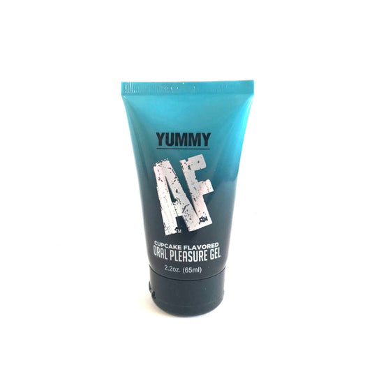 Yummy AF Oral Pleasure Gel - Cupcake - Cupcake Flavoured Oral Sex Gel - 65 ml