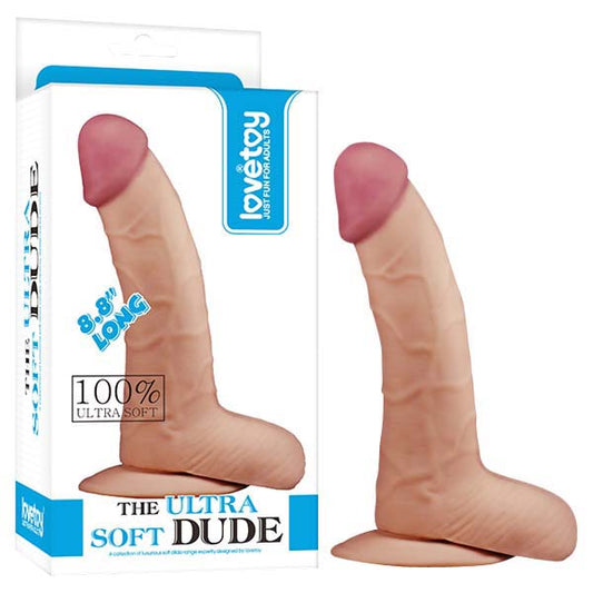 The Ultra Soft Dude - Flesh 22.3 cm (8.8'') Dong
