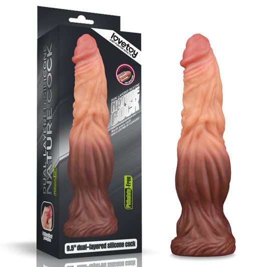 Nature Cock - Flesh 24.5 cm (9.5'') Fantasy Dong