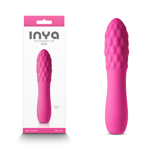 INYA Rita - Pink - Pink 13.8 cm USB Rechargeable Vibrator