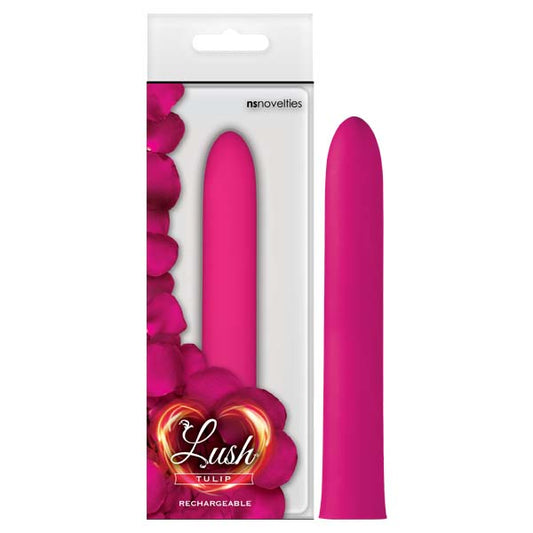 Lush Tulip - Pink 14 cm (5.5'') USB Rechargeable Vibrator