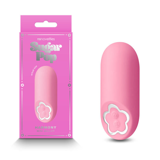 Sugar Pop - Harmony - Pink - Pink 7.5 cm USB Rechargeable Egg