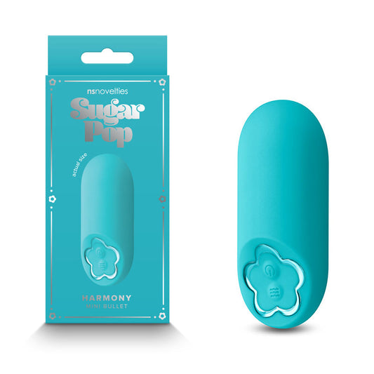 Sugar Pop - Harmony - Teal - Teal 7.5 cm USB Rechargeable Egg