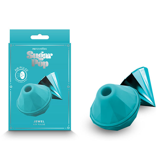 Sugar Pop - Jewel - Teal - Teal USB Rechargeable Air Pulse Stimulator