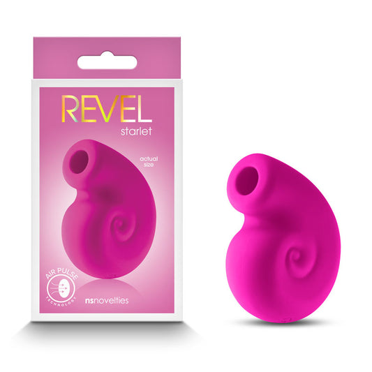 Revel Starlet - Pink - Pink USB Rechargeable Air Pulse Stimulator