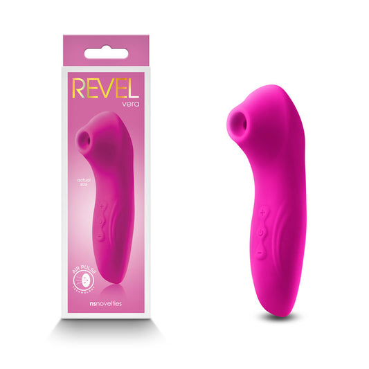 Revel Vera - Pink - Pink USB Rechargeable Air Pulse Stimulator