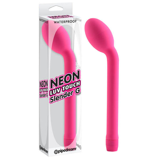 Neon Luv Touch Slender G - Pink 20.25 cm (8'') Vibrator