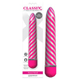 Classix Sweet Swirl Vibe - Candystriped Pink 20.3 cm (8'') Vibrator