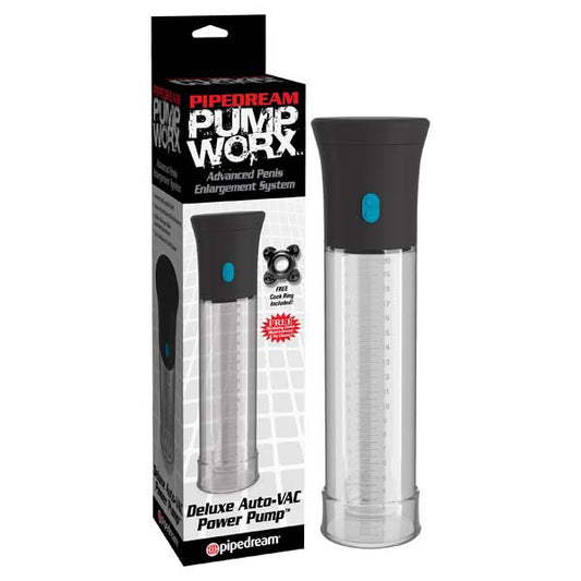 Pump Worx Deluxe Auto-vac Power Pump - Powered Penis Pump