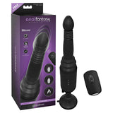 Anal Fantasy Elite Collection Vibrating Ass Thruster - Black USB Rechargeable Vibrating & Thrusting Anal Vibrator