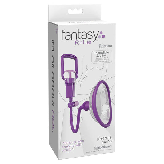 Fantasy For Her Pleasure Pump - Purple Vagina Pump