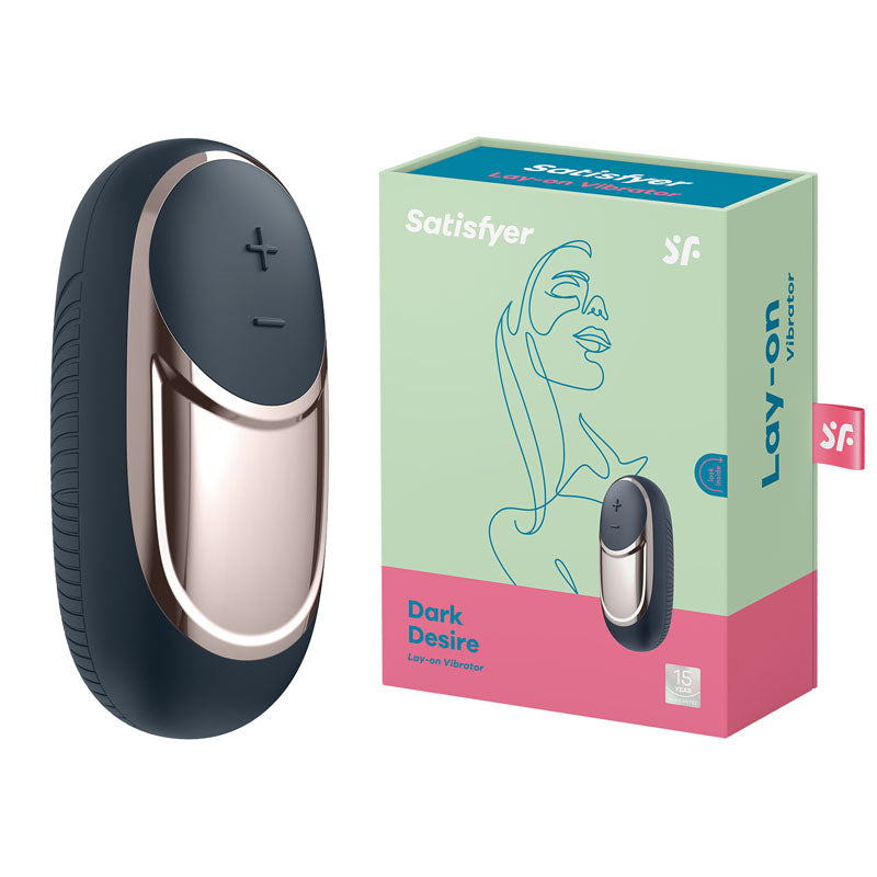Satisfyer Dark Desire - Charcoal USB Rechargeable Stimulator