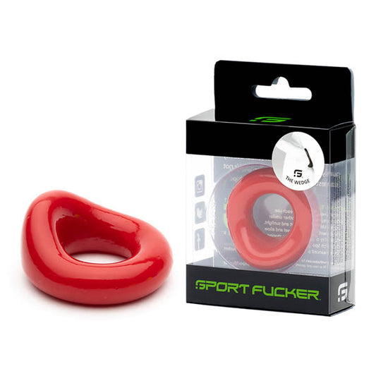 Sport Fucker Wedge - Red Cock Ring