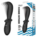 Zolo Come Hither - Black 20.3 cm USB Rechargeable Prostate Massager