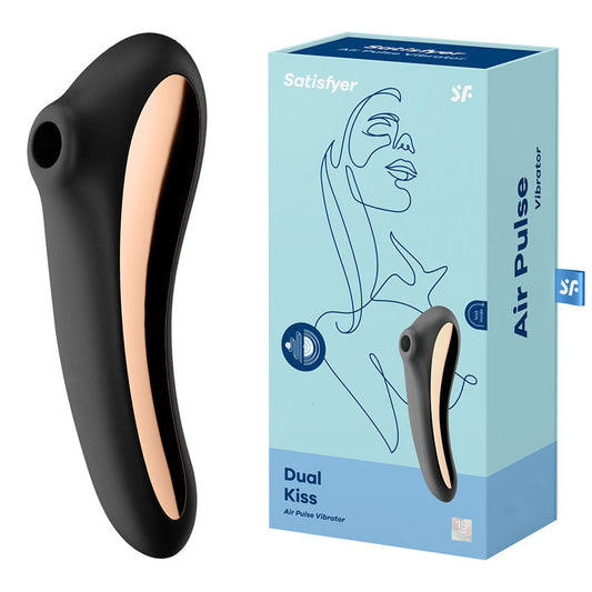 Satisfyer Dual Kiss - Touch-Free USB-Rechargeable Clitoral Stimulator