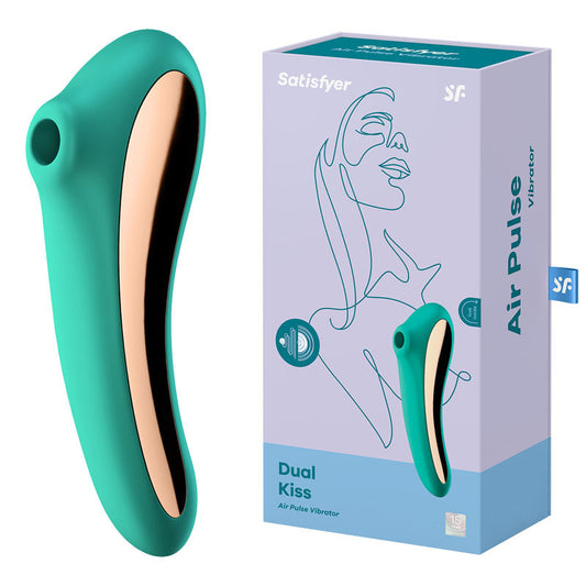 Satisfyer Dual Kiss - Touch-Free USB-Rechargeable Clitoral Stimulator