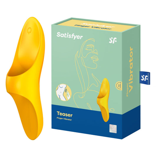 Satisfyer Teaser - Dark Yellow USB Rechargeable Finger Stimulator