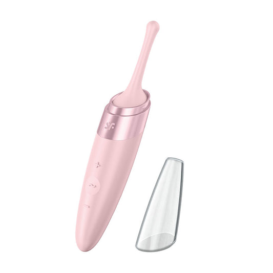 Satisfyer Twirling Delight - Rose Pink USB Rechargeable Point Clitoral Stimulator