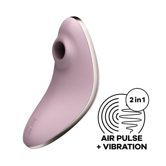 Satisfyer Vulva Lover 1 - Violet - Violet USB Rechargeable Air Pulse Clitoral Stimulator