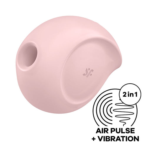 Satisfyer Sugar Rush - Pink - Pink USB Rechargeable Air Pulsation Stimulator