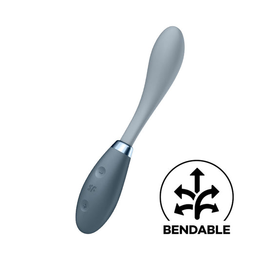 Satisfyer G-Spot Flex 3 - Grey USB Rechargeable Vibrator