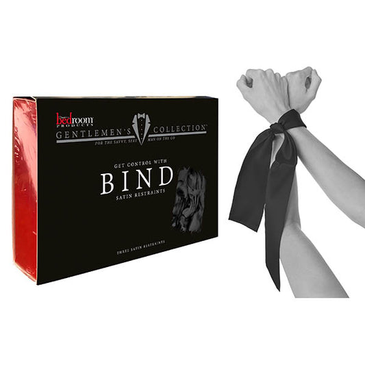Bedroom Products Bind - Black Satin Restraints