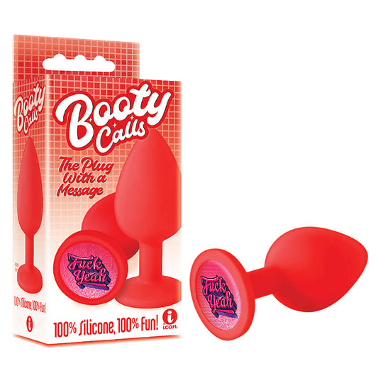 The 9's Booty Calls - Fuck Yeah - Red ''Fuck Yeah'' Base Butt Plug