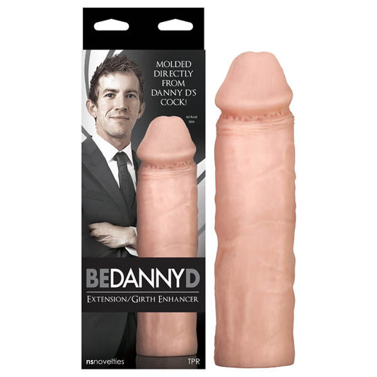Be Danny D! Extension/Girth Enhancer - Flesh Penis Extension Sleeve