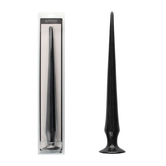 OUCH! Ass Spike Dildo - 50 cm - Black 50 cm Anal Snake