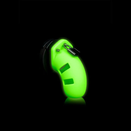 OUCH! Glow in the Dark Model 20 Cock Cage - 9 cm - Glow in Dark 9 cm (4'') Cock Cage