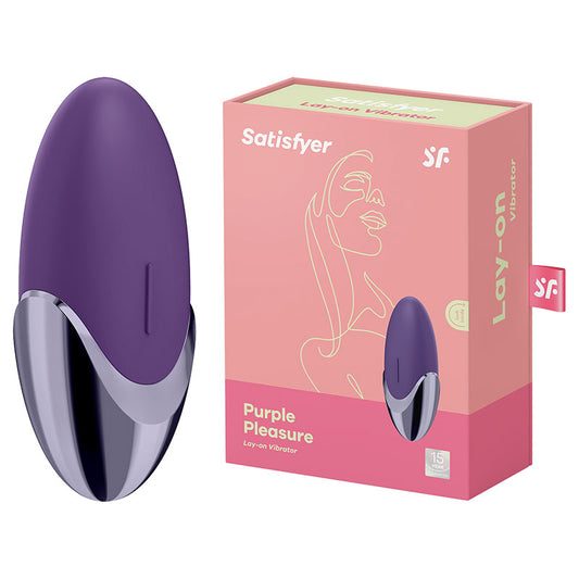 Satisfyer Purple Pleasure - Purple USB Rechargeable Stimulator