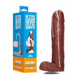 S-Line Dicky Soap With Balls - Cum Covered - Brown 18.5 cm Novelty Soap